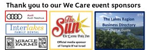 A picture of the sun and temple b ' nai israel.